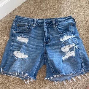 American Eagle Blue Jeans Shorts